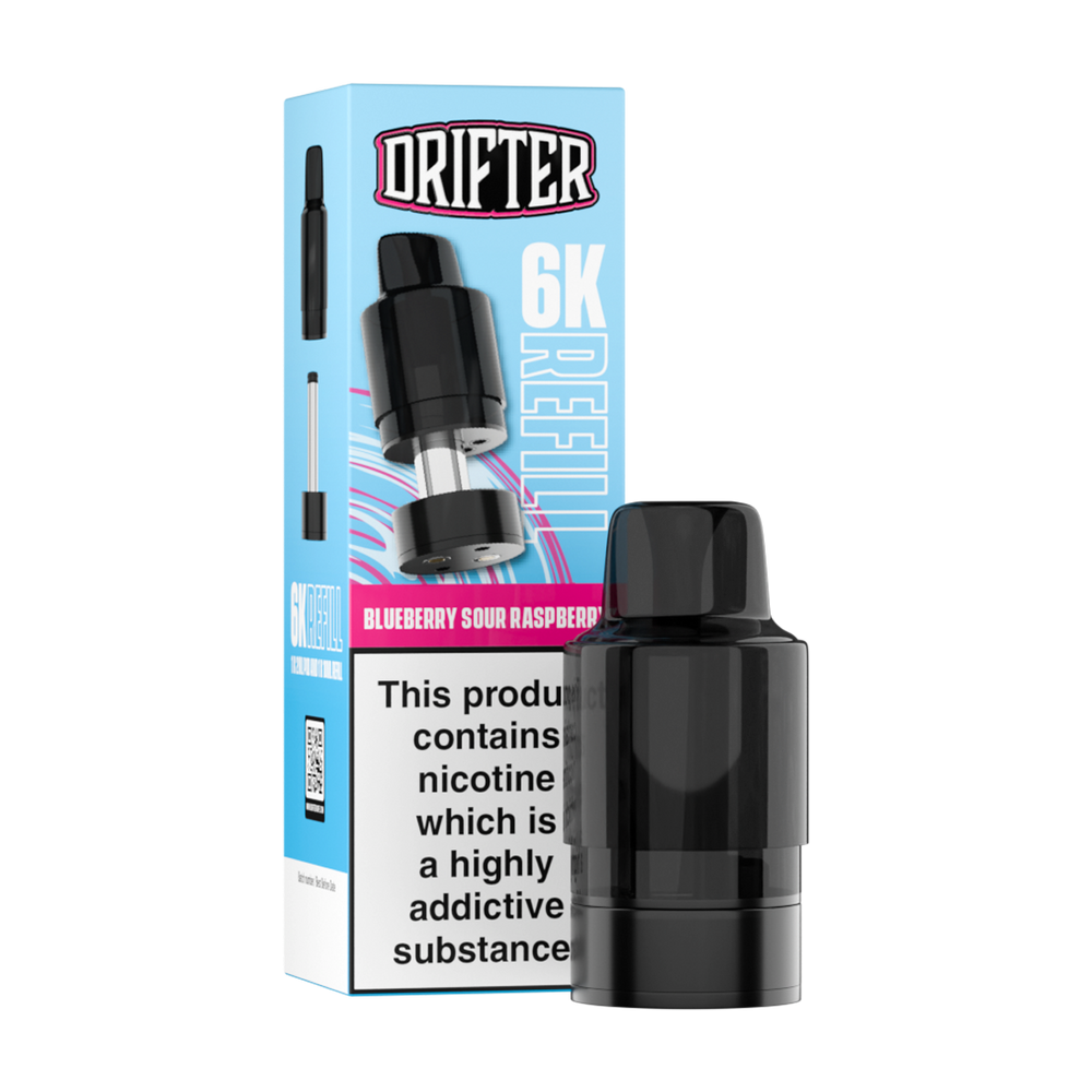 drifter 6k refill blueberry sour raspberry