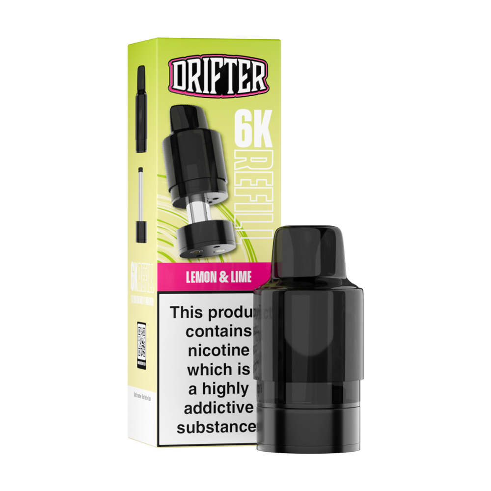 drifter 6k refill lemon and lime