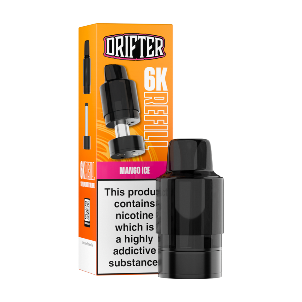 drifter 6k refill mango ice