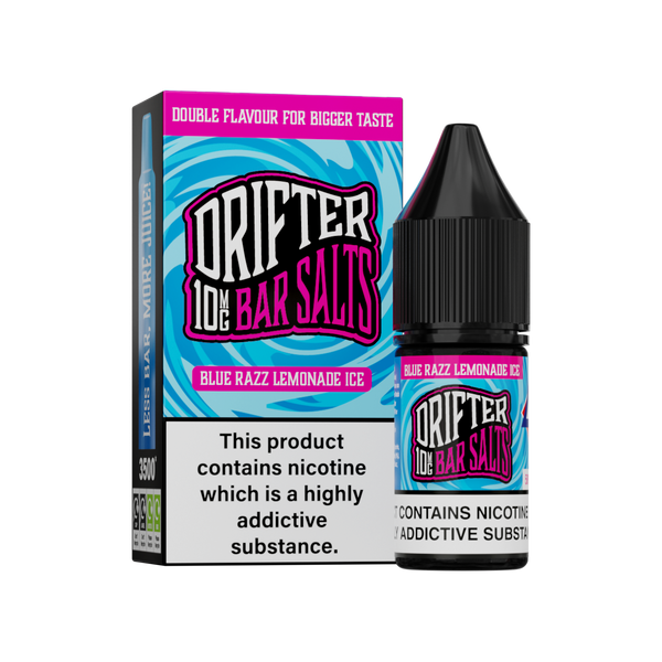 Blue Razz Lemonade Ice Nic Salt by Drifter Bar Salts 10ml 10mg