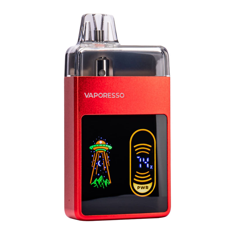 Coral Red Eco Nano pod kit by Vaporesso.