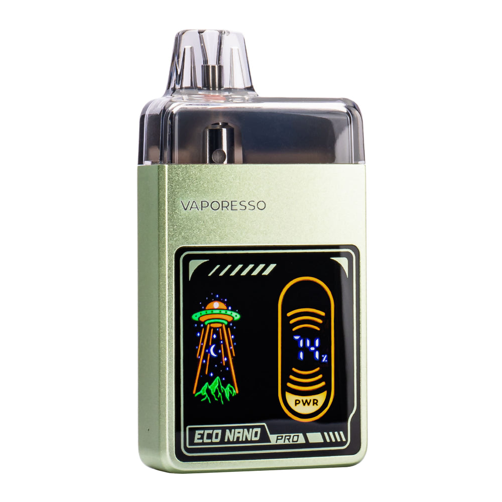 Emerald Green Eco Nano pod kit by Vaporesso.