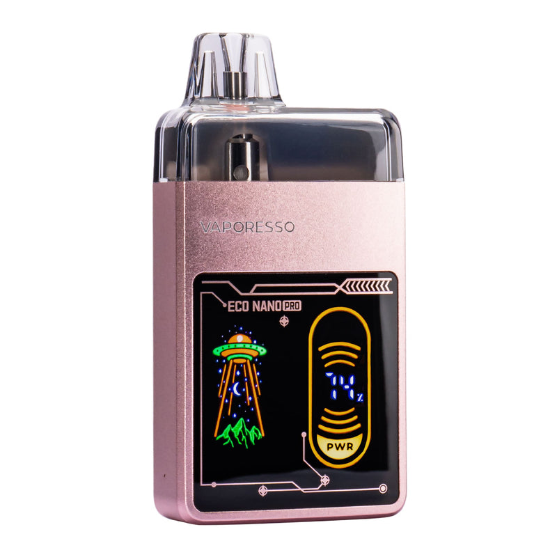 Sakura Pink Eco Nano pod kit by Vaporesso.