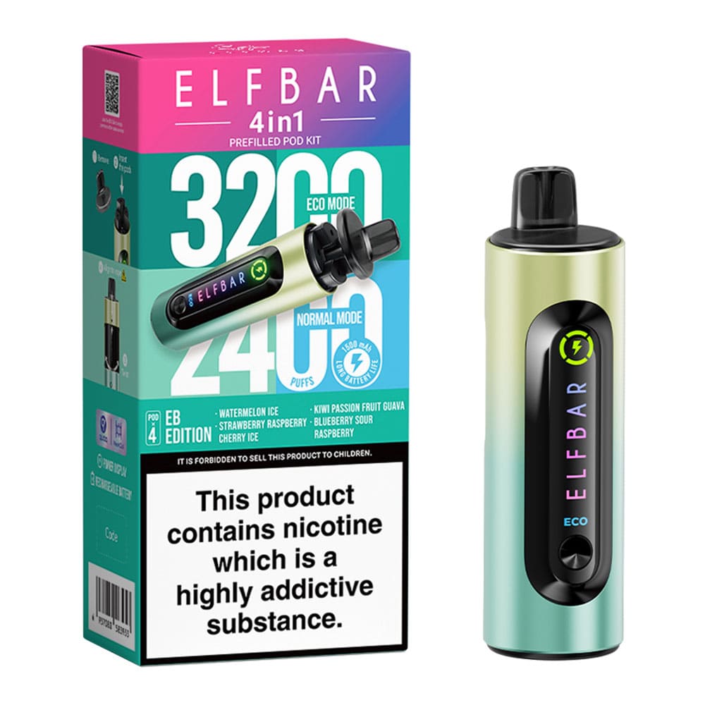 Elf Bar 4in1 Pod Kit | 3 For 30 Royal Flush Vape Elf Bar 4in1 Pod Kit | 3 For 30 Royal Flush Vape
