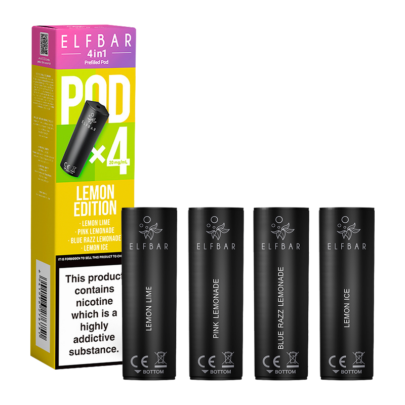 Lemon Edition Elfbar 4in1 Pods