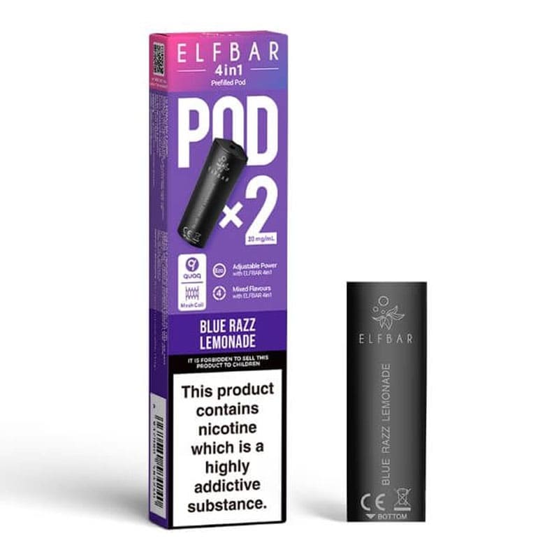 Elf Bar 4in1 Pre-filled Pods | 2 Pack | Royal Flush Vape UK Elf Bar 4in1 Pre-filled Pods | 2 Pack | Royal Flush Vape UK