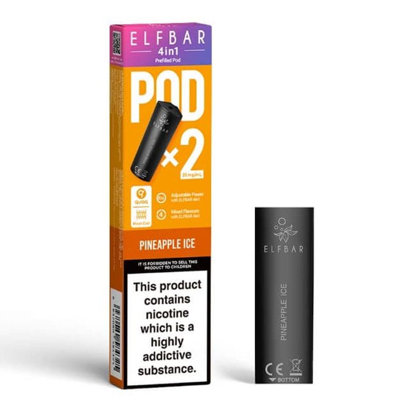 Elf Bar 4in1 Pre-filled Pods | 2 Pack | Royal Flush Vape UK Elf Bar 4in1 Pre-filled Pods | 2 Pack | Royal Flush Vape UK