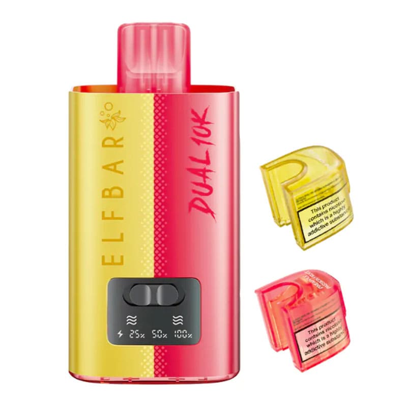 Pineapple Edition Elf Bar Dual 10K disposable vape kit render.