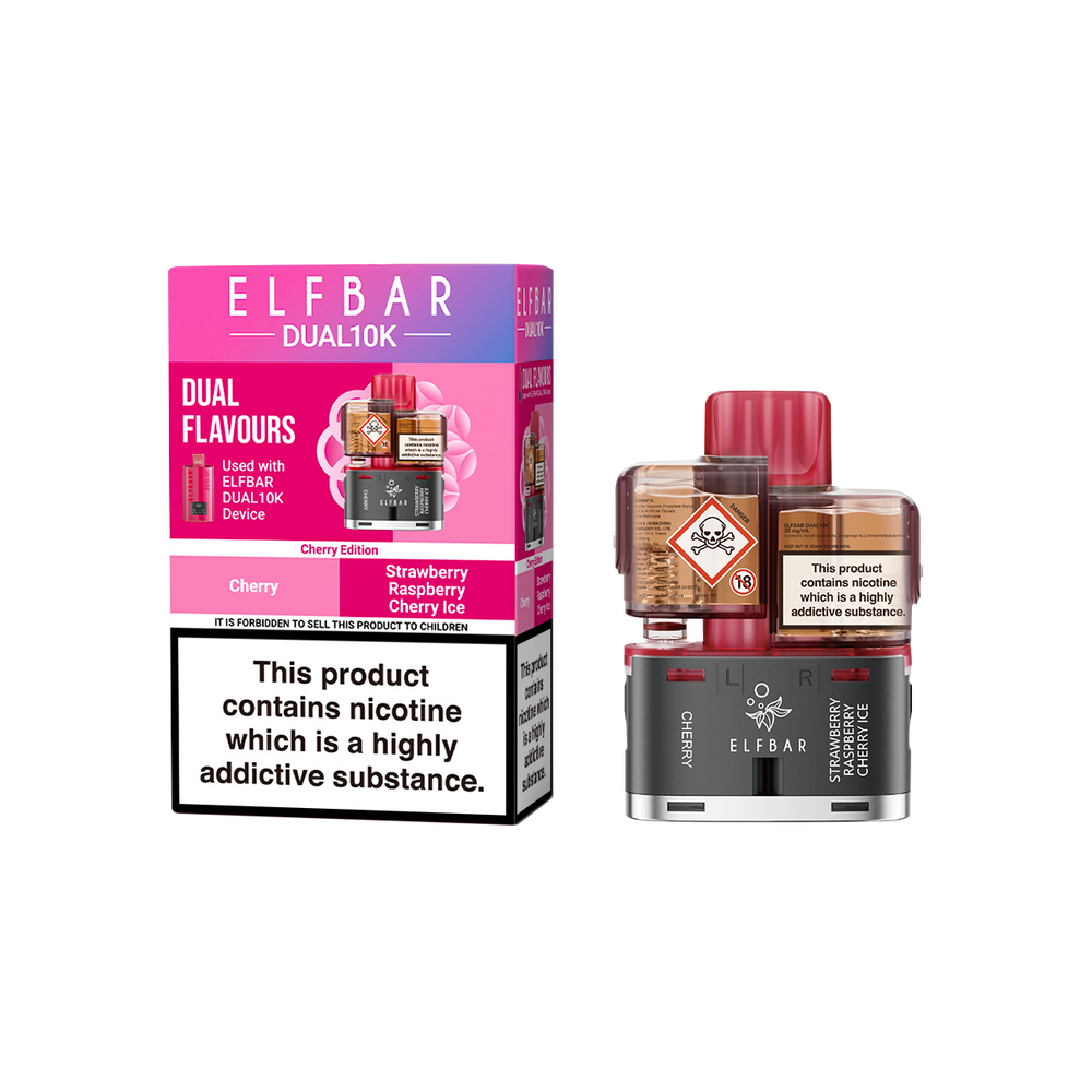 Elf Bar Dual 10K Refill Pack | 3 For 15 Royal Flush Vape Elf Bar Dual 10K Refill Pack | 3 For 15 Royal Flush Vape
