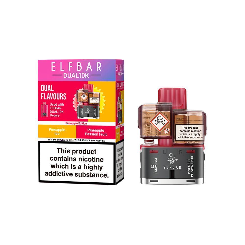 Elf Bar Dual 10K Refill Pack | 3 For 15 Royal Flush Vape Elf Bar Dual 10K Refill Pack | 3 For 15 Royal Flush Vape