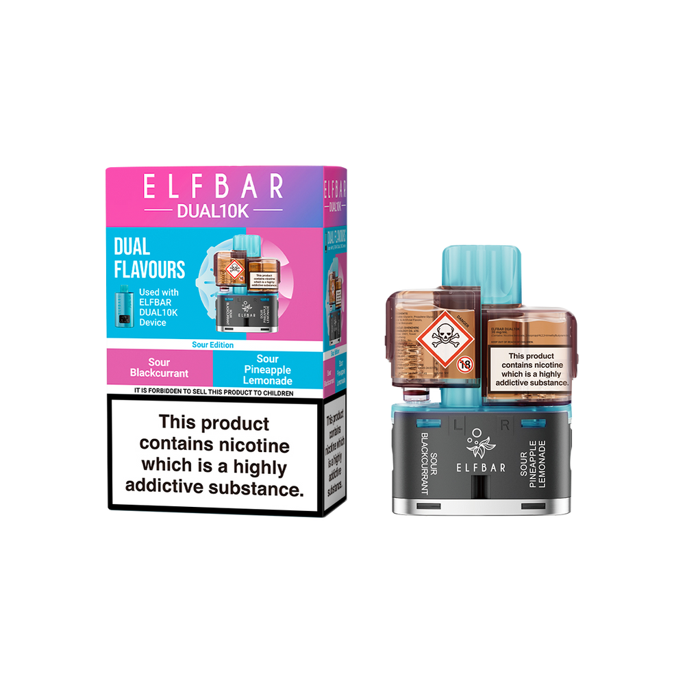 Elf Bar Dual 10K Refill Pack | 3 For 15 Royal Flush Vape Elf Bar Dual 10K Refill Pack | 3 For 15 Royal Flush Vape
