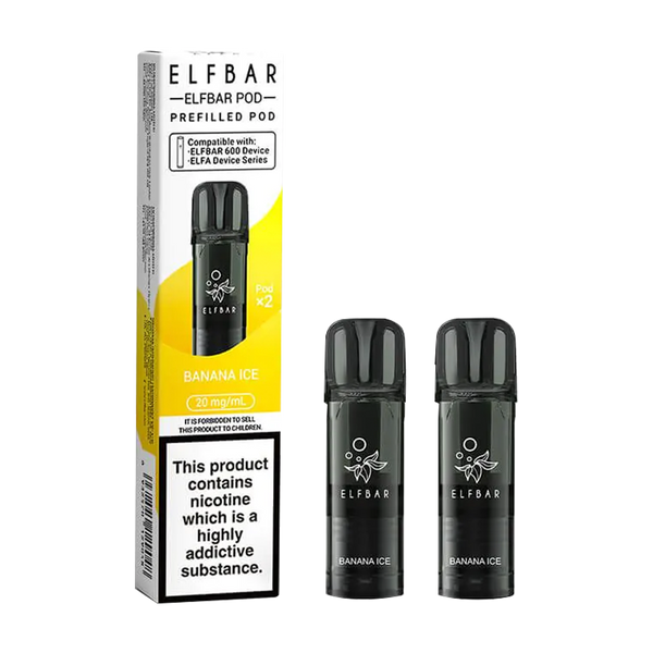 Elf Bar 600 Prefilled Pods (2 Pack)