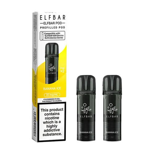 Elfbar 600 Prefilled POD Banana Ice