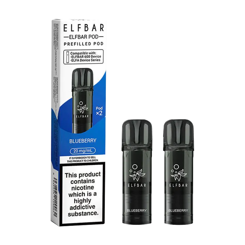 Elf Bar 600 Prefilled Pods (2 Pack)