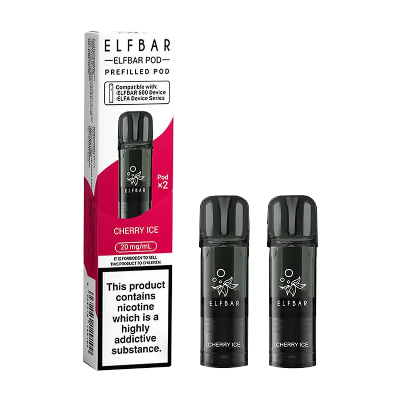 Elf Bar 600 Prefilled Pods (2 Pack)