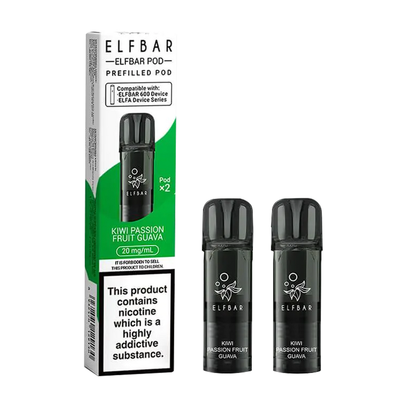 Elf Bar 600 Prefilled Pods (2 Pack)