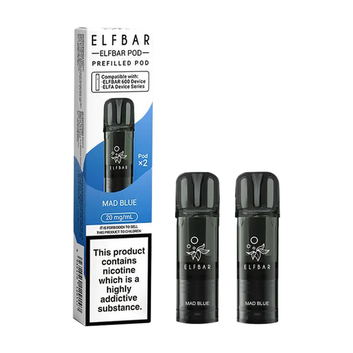 Elfbar 600 Prefilled POD Mad Blue