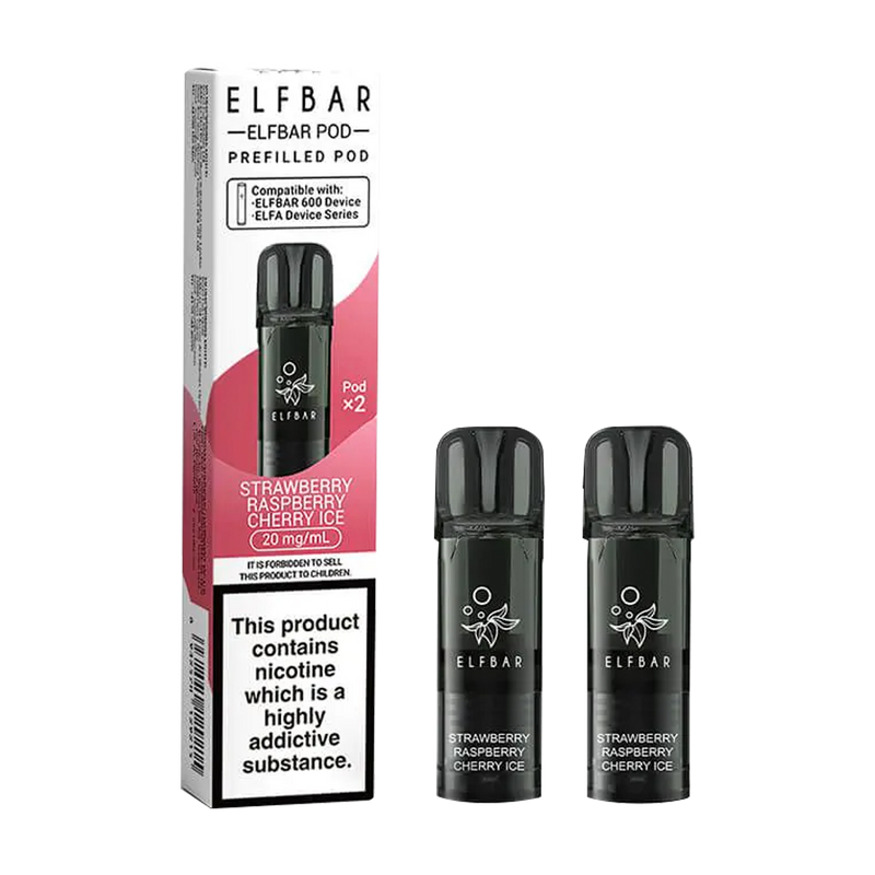 Elf Bar 600 Prefilled Pods (2 Pack)