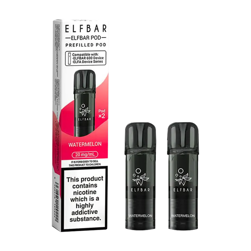 Elf Bar 600 Prefilled Pods (2 Pack)