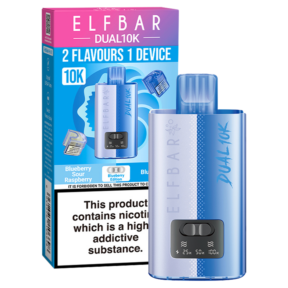 Elfbar Dual 10k Pod Vape Kit | 3 For 30 Royal Flush Vape Elfbar Dual 10k Pod Vape Kit | 3 For 30 Royal Flush Vape