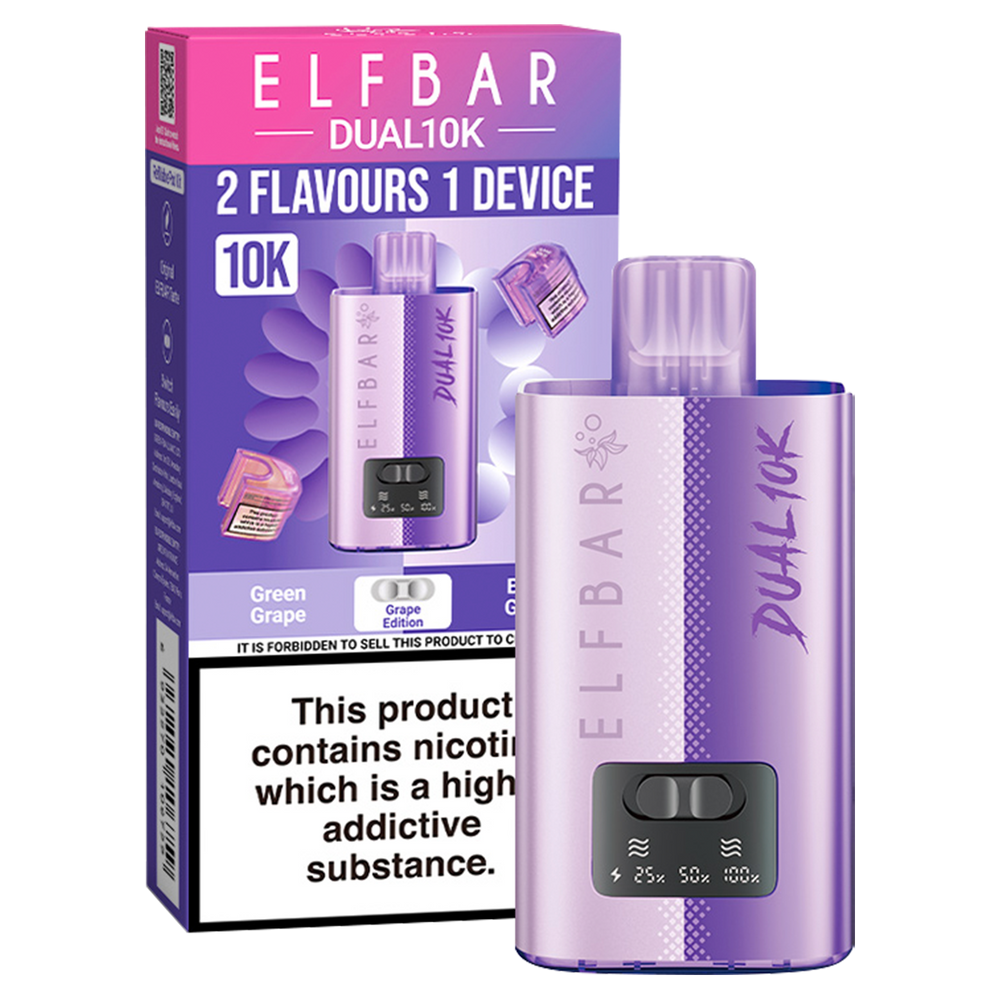 Elfbar Dual 10k Pod Vape Kit | 3 For 30 Royal Flush Vape Elfbar Dual 10k Pod Vape Kit | 3 For 30 Royal Flush Vape