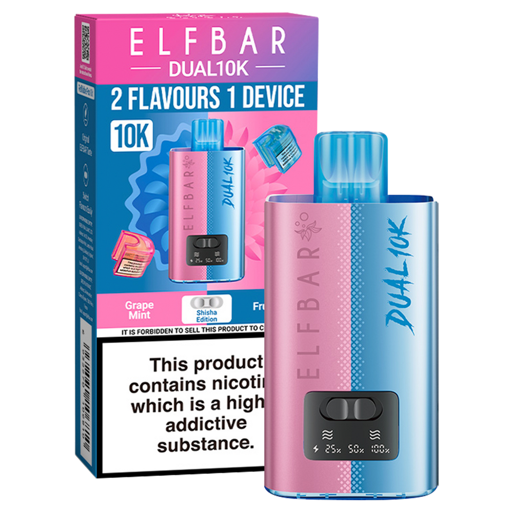 Elfbar Dual 10k Pod Vape Kit | 3 For 30 Royal Flush Vape Elfbar Dual 10k Pod Vape Kit | 3 For 30 Royal Flush Vape
