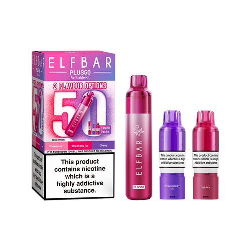 ElfBar Plus 50 Kit red edition
