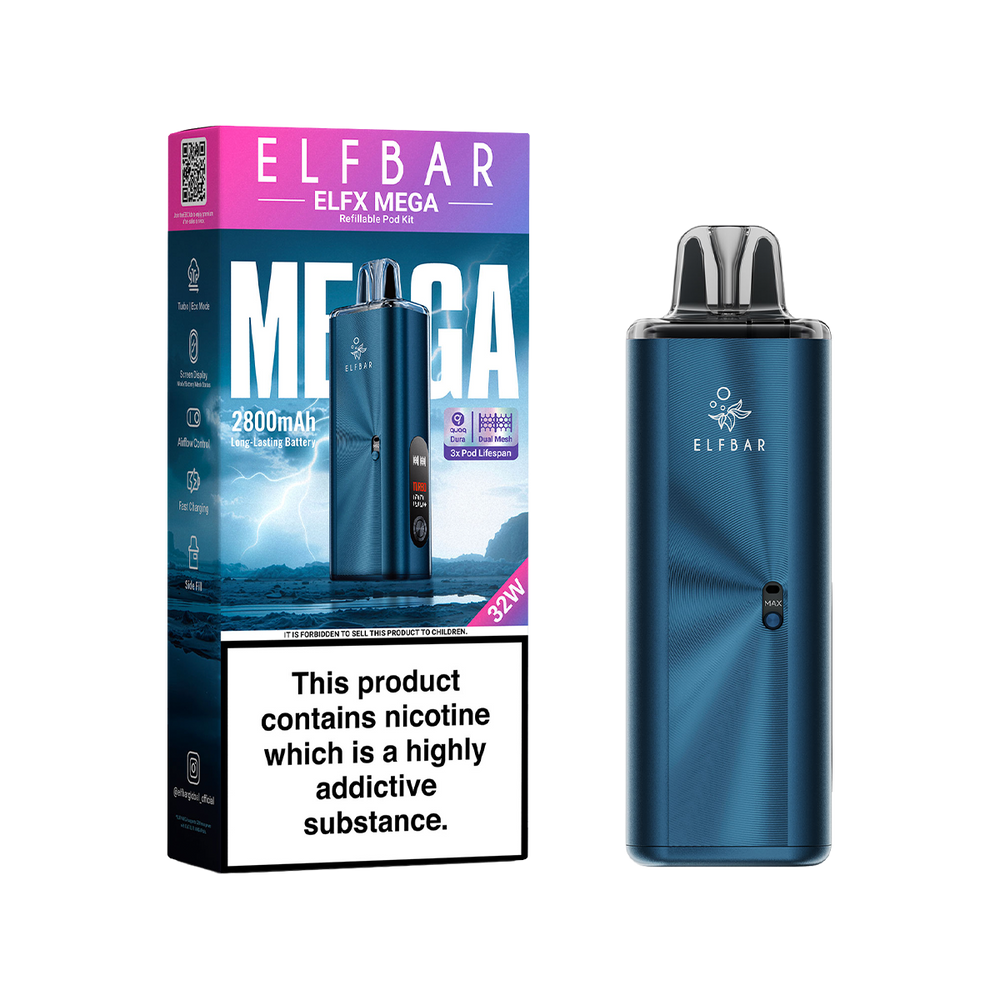 Elfbar ELFX Mega Kit - Navy
