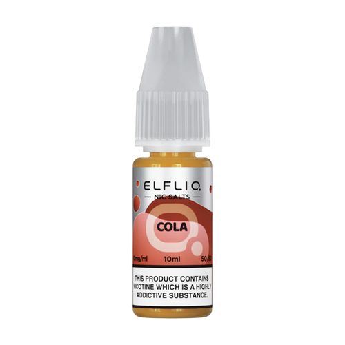 elfliq by elfbar nic salts 10ml cola