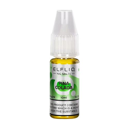 elfliq by elfbar nic salts 10ml pina colada