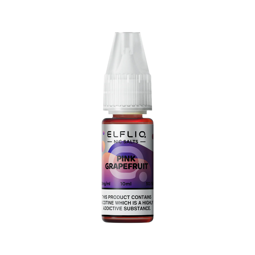 Pink Grapefruit Elfliq Nic Salt by Elfbar - 10ml | E-Juice  Royal Flush  Vape