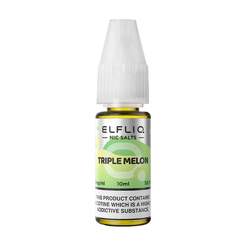 elfliq by elfbar nic salts 10ml triple melon