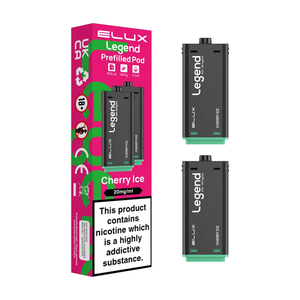 Cherry Ice Elux Legend 1500 Pods