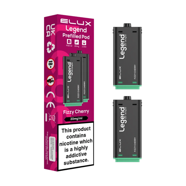 Fizzy Cherry Elux Legend 1500 Pods