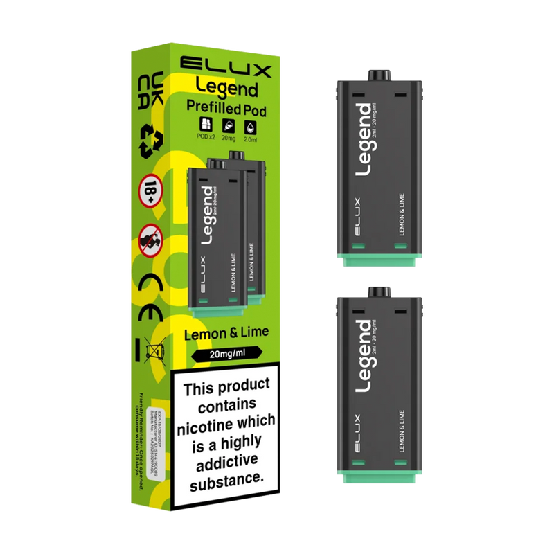 Lemon & Lime Elux Legend 1500 Pods