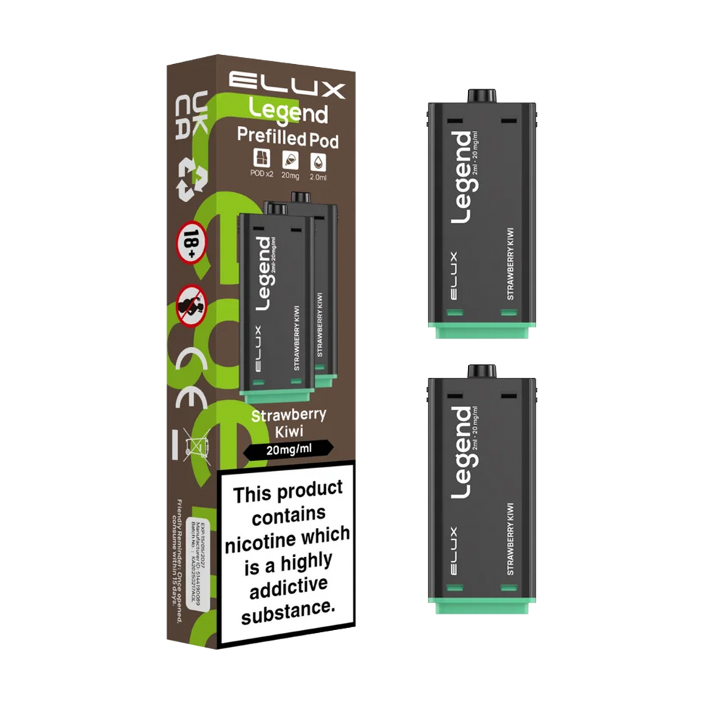 Strawberry Kiwi Elux Legend 1500 Pods
