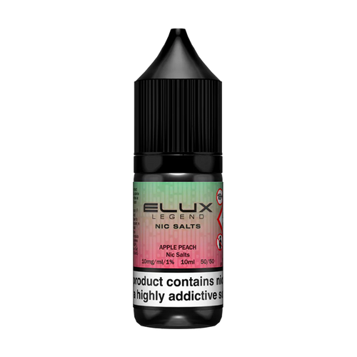 elux legend nic salts apple peach 10ml