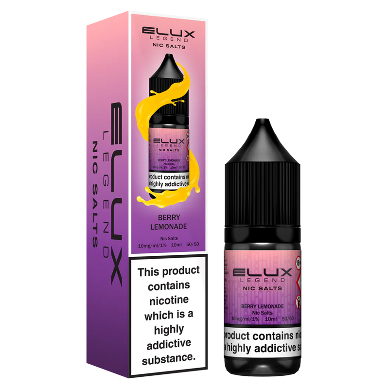 Berry Lemonade Nic Salt by Elux 10ml