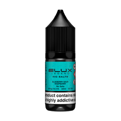 elux legend nic salts blueberry sour raspberry 10ml 