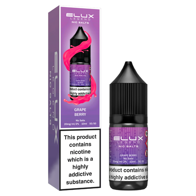 Grape Berry Nic Salt by Elux 10ml
