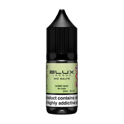 elux legend nic salts gummy bear 10ml