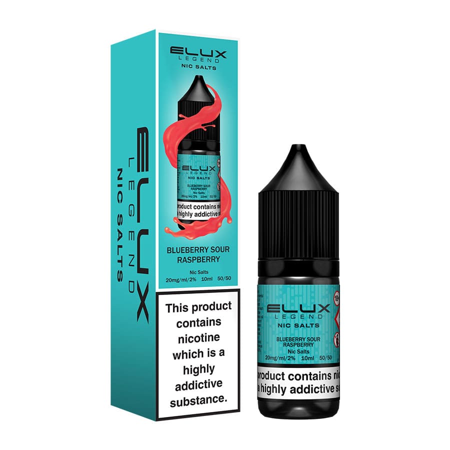Blueberry Sour Raspberry Elux Legend Nic Salts by Eluxtech