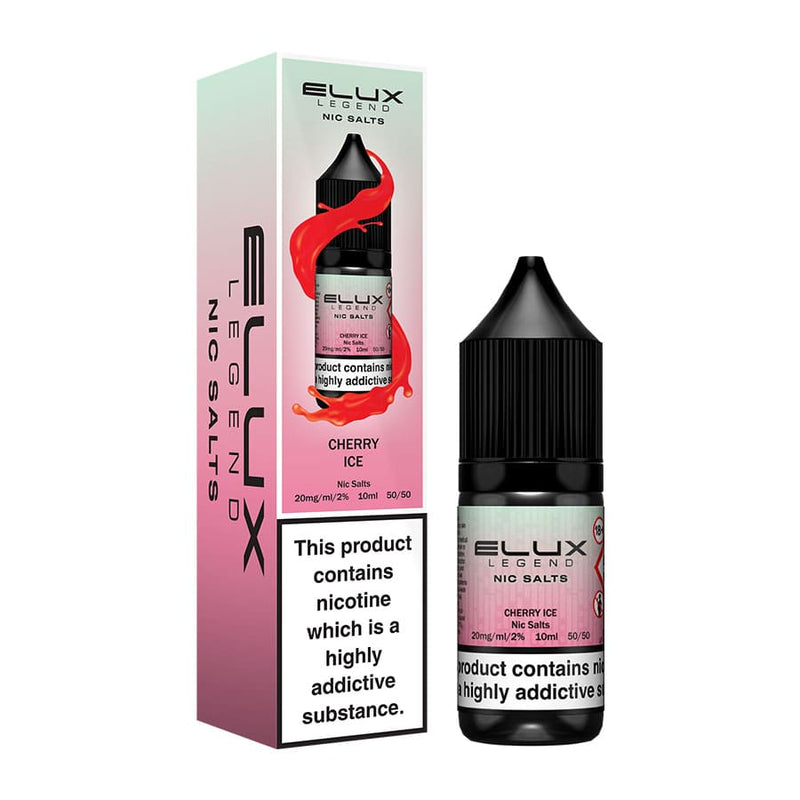 Cherry Ice Elux Legend Nic Salts by Eluxtech
