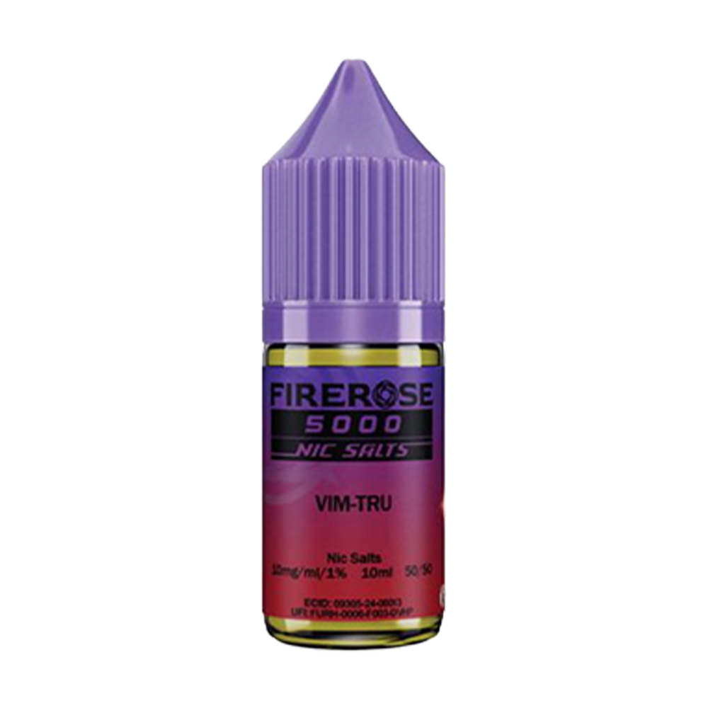 elux firerose 5000 nic salt eliquid vim tru