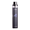 Front angled photo of Grey Evio M Pro vape kit by Joyetech.