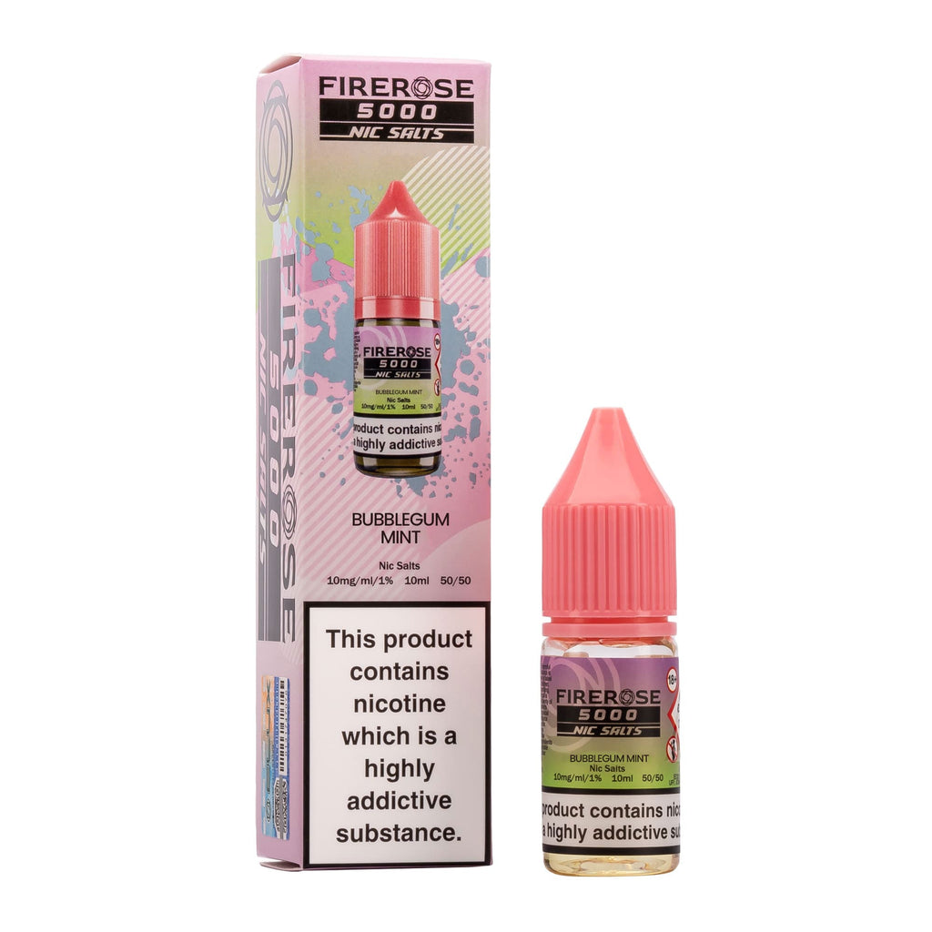 Firerose 5000 Bubblegum Nic Salt E Liquid Eluxtech