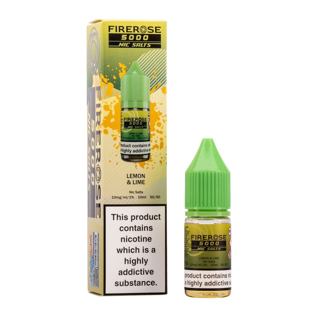 Firerose 5000 Lemon & Lime Nic Salt E Liquid Eluxtech