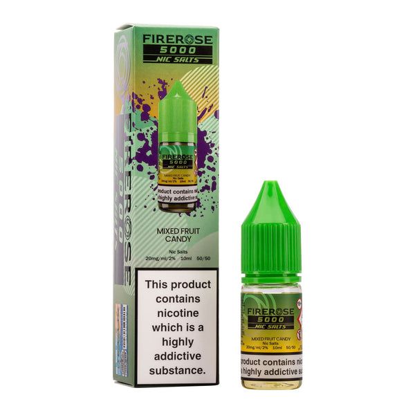 Firerose 5000 Mixed Fruit Candy Nic Salt E-Liquid by Eluxtech | Royal Flush  Vape