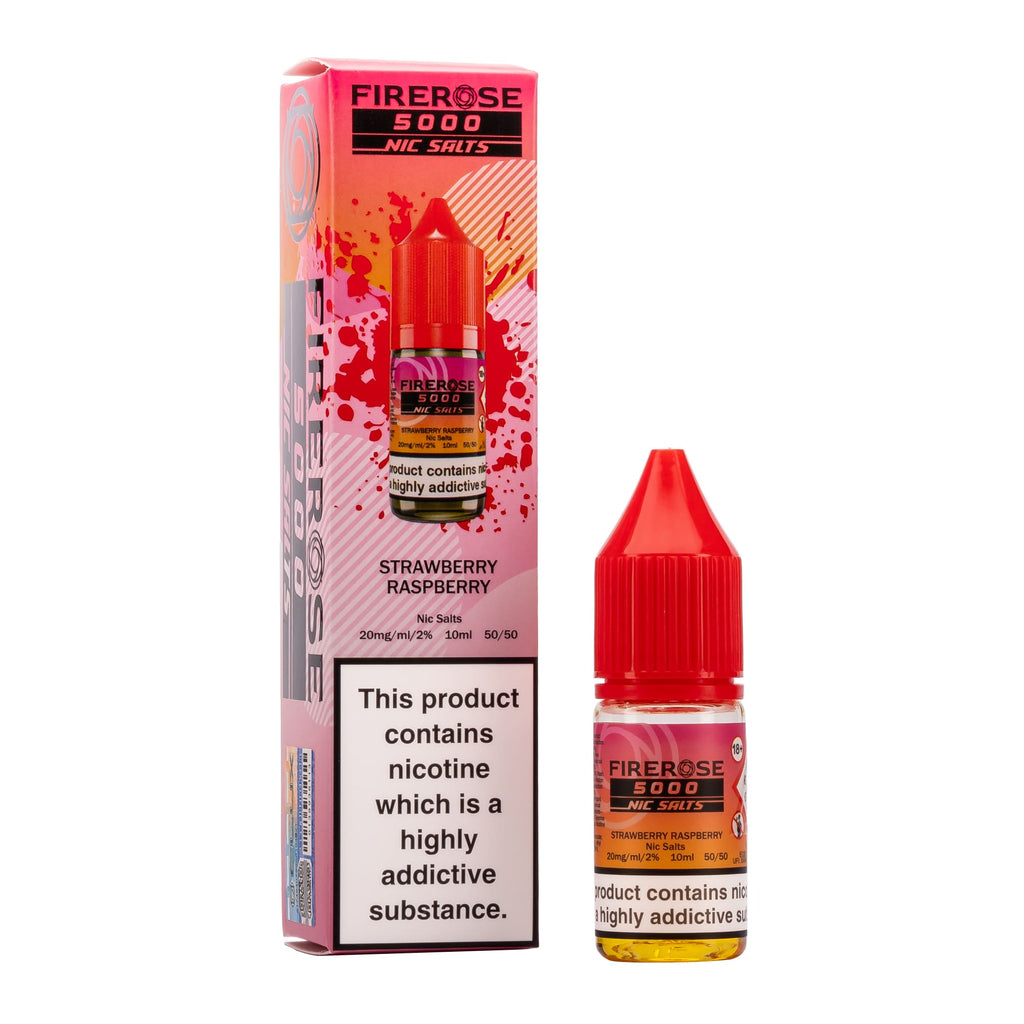 Firerose 5000 Strawberry Raspberry Nic Salt E Liquid Eluxtech