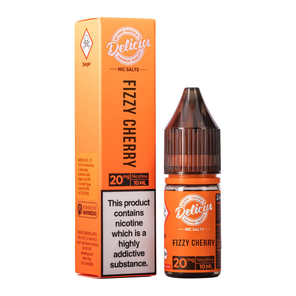 Fizzy Cherry Nic Salt E-Liquid by Deliciu